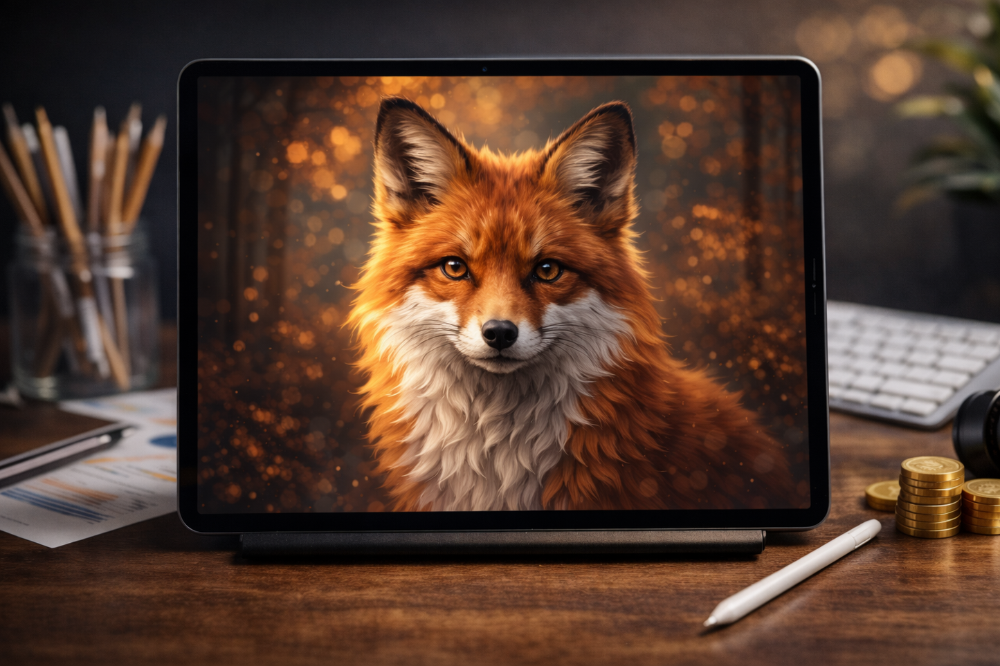 template de logo + bannière + prompt